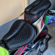 HexFlow Motorcycle Seat Cushion