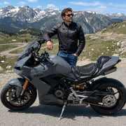 HexFlow Motorcycle Seat Cushion