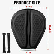 HexFlow Motorcycle Seat Cushion