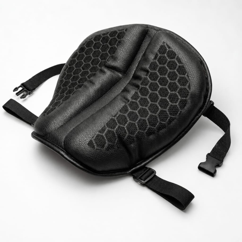 HexFlow Motorcycle Seat Cushion