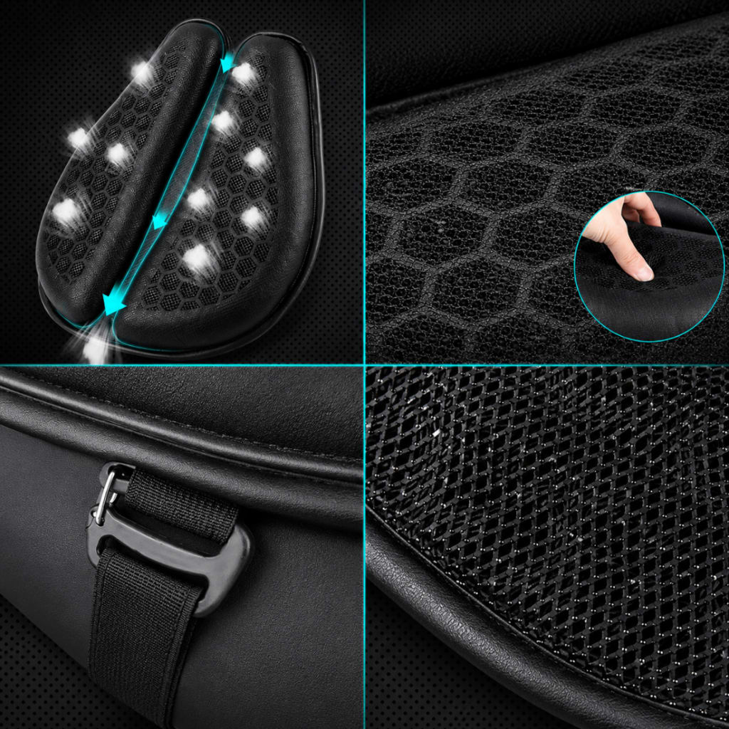 HexFlow Motorcycle Seat Cushion