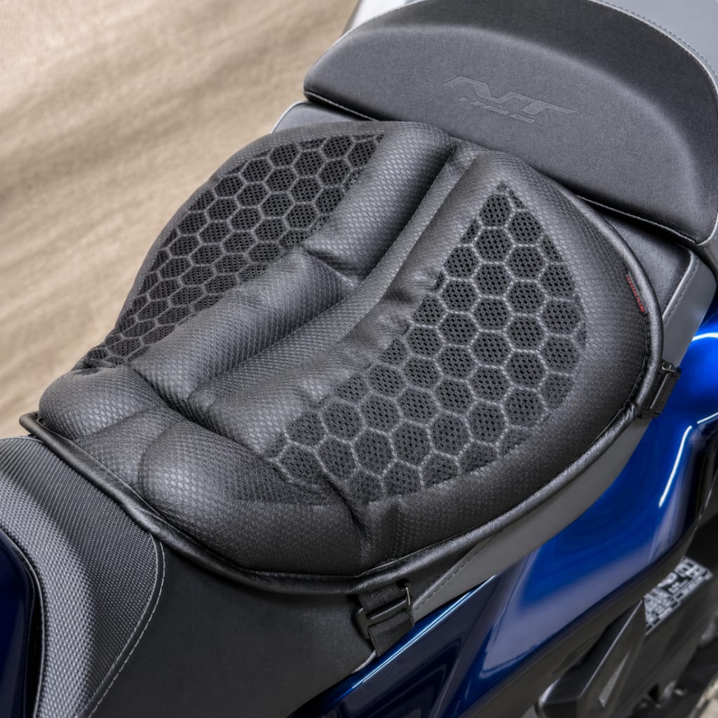 HexFlow Motorcycle Seat Cushion